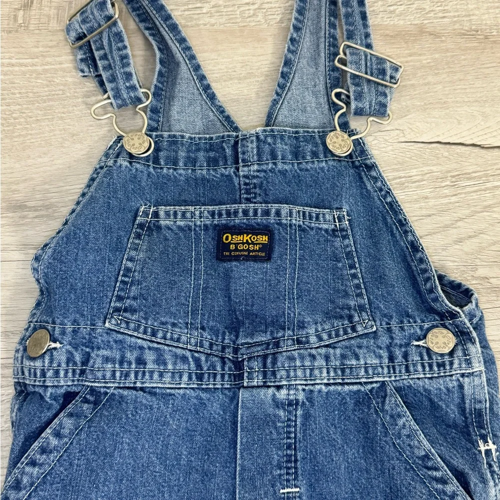 Vintage Oshkosh‎ B Gosh Denim Overalls 4T